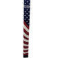 Birdie Golf Grips Freedom PG1 putter grip featuring a red, white, and blue American flag pattern with textured finish.